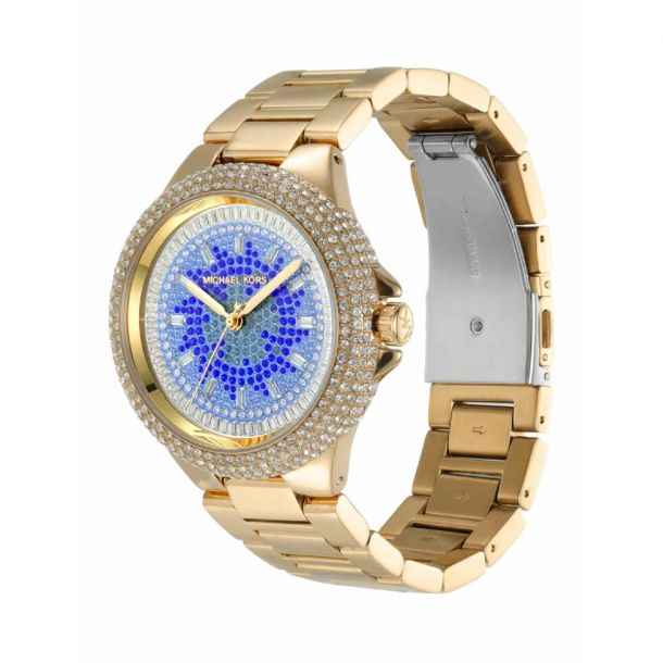 Michael Kors Camille MK7341 Women's Blue Ombre Dial Gold Stainless Steel Watch