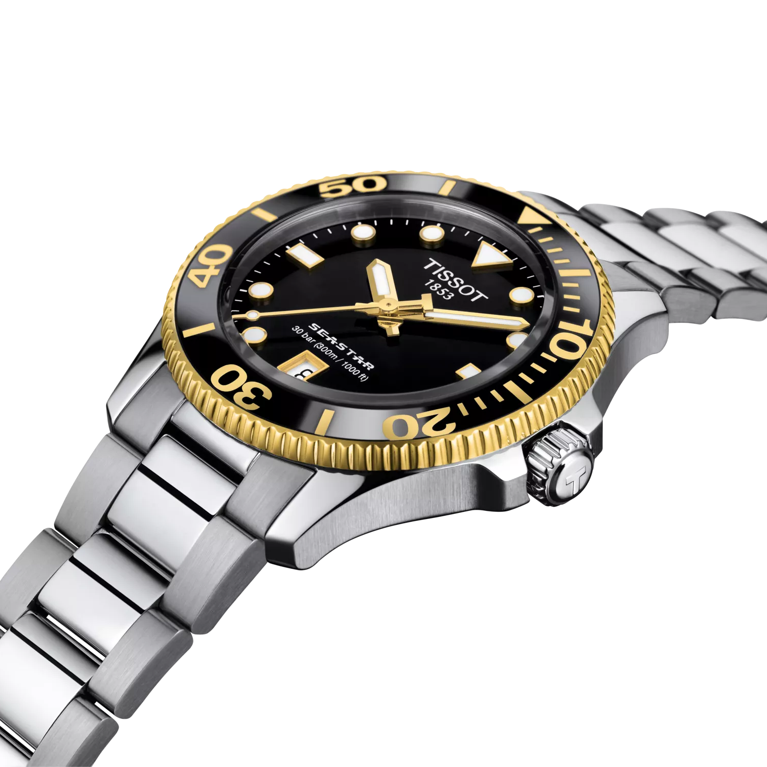 Tissot Seastar 1000 T1202102105100 Quartz – Black Dial Men’s Watch - Luxverse