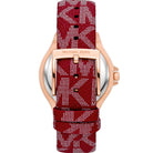 Back case of Michael Kors MK7308 quartz women's wristwatch