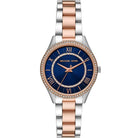 Michael Kors Lauryn MK4738 Women's Blue Dial Two-Tone Stainless Steel Watch