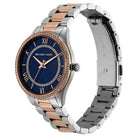 Michael Kors Lauryn MK4738 Women's Blue Dial Two-Tone Stainless Steel Watch