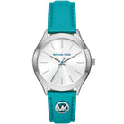 Michael Kors Slim Runway MK7470 women's blue leather watch