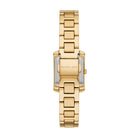 Michael Kors MK4867 gold dial with pavé crystal bezel