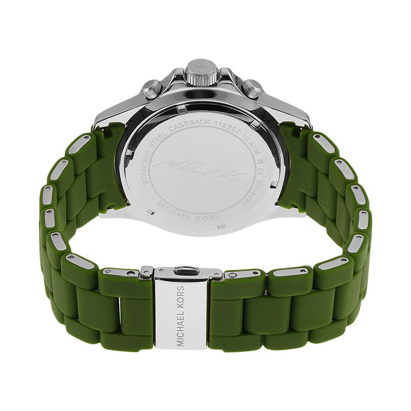 Michael Kors Everest MK8981 oversized stainless steel wristwatch