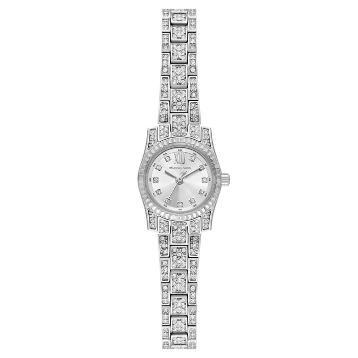 Michael Kors Lexington MK4864 women's silver mini watch