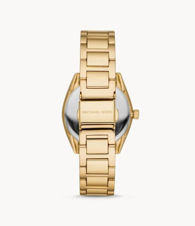 Back case of Michael Kors MK7133 quartz multifunction women's wristwatch
