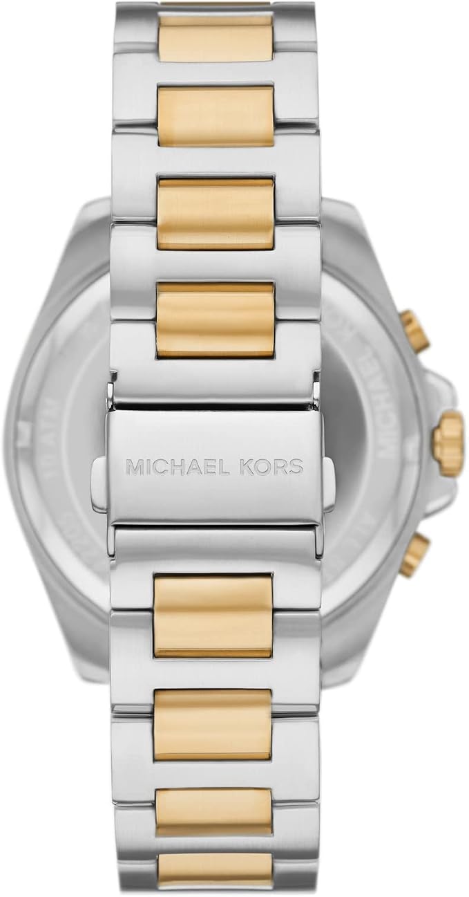 Back case of Michael Kors MK9064 quartz chronograph bracelet wristwatch