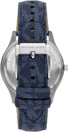 Back case of Michael Kors MK8907 quartz stainless steel wristwatch
