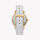 Back case of Michael Kors Corey MK2985 quartz watch