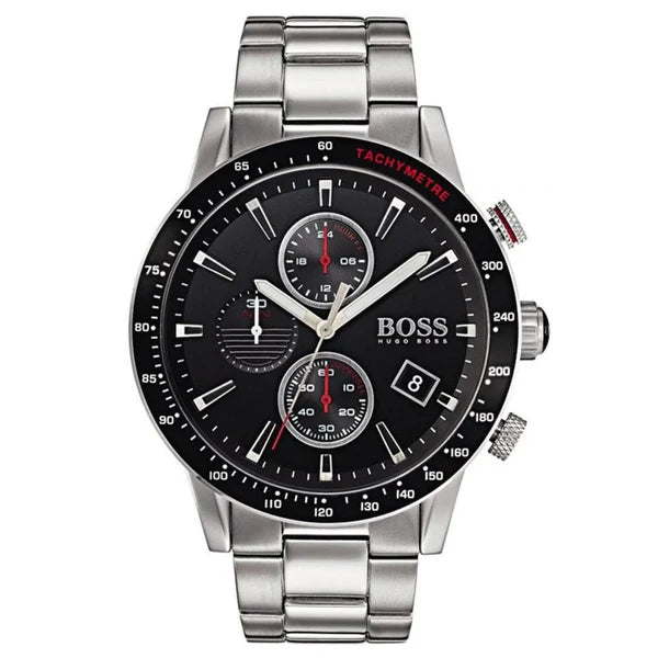 Hugo Boss HB1513509 Chronograph Rafale Black – Men’s Watch - Luxverse