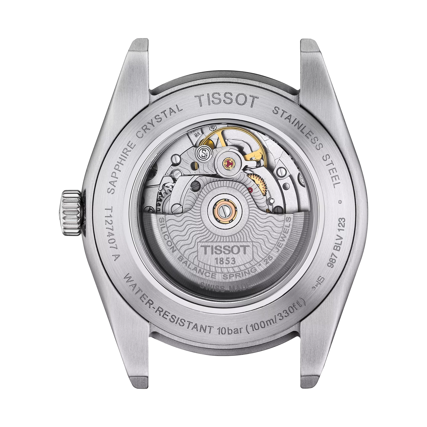 Tissot Gentleman Powermatic 80 Silicium T127.407.110.6101 Automatic Men’s Watch - Luxverse
