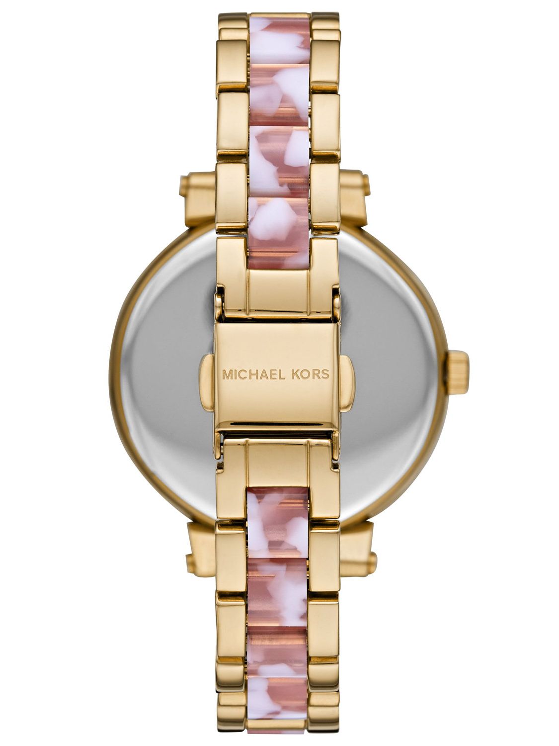 Back case of Michael Kors Sofie MK4344 quartz chronograph watch