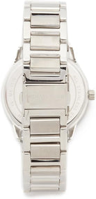 Back case of Michael Kors MK3519 silver bracelet wristwatch