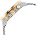 Side profile of Michael Kors MK8961 oversized stainless steel men's watch