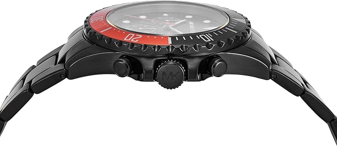 Michael Kors Everest MKO1158 45mm oversized black watch