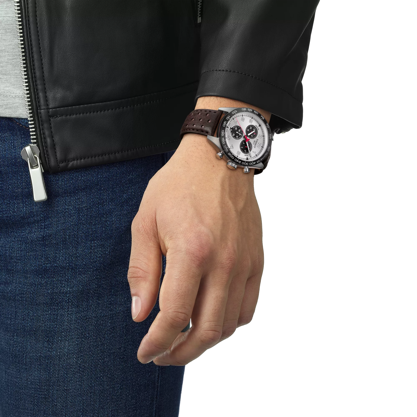 Tissot PRS 516 45mm T131.617.16.032.00 Quartz Chronograph Men’s Watch - Luxverse