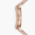 Michael Kors Corey MK2987 Women's Rose Gold Dial Pink Leather Watch