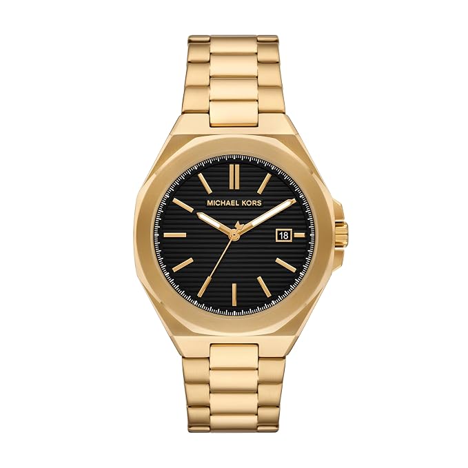 Michael Kors MKO1179 women's gold stainless steel watch