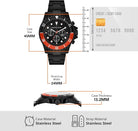 Michael Kors MKO1158 luxury men's stainless steel sports watch