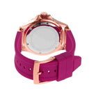 Michael Kors Everest MK7441 Women's Fuchsia Dial Rose Gold Silicone Watch