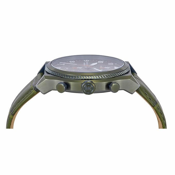 Michael Kors Panorama MK9199 olive dial luxury watch