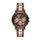Michael Kors Maren MK7496 women's two-tone chronograph watch
