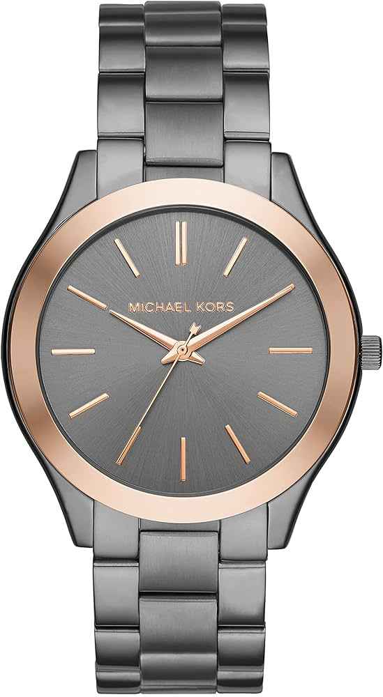 Michael Kors Runway MK8576 Women's Gray Dial Gray Stainless Steel Analog Watch