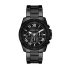 Michael Kors Alek MK9185 men's black chronograph watch