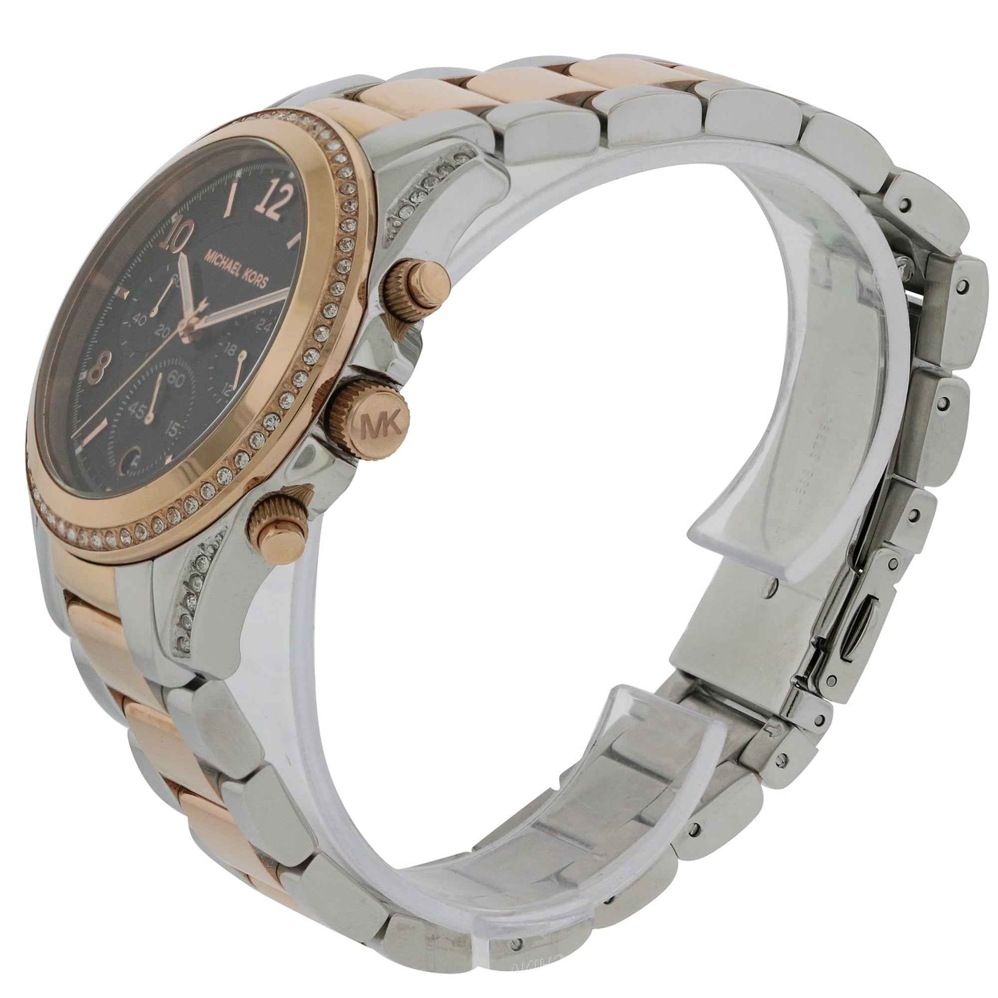 Michael Kors Blair MK6093 Women's Two-Tone Chronograph Watch