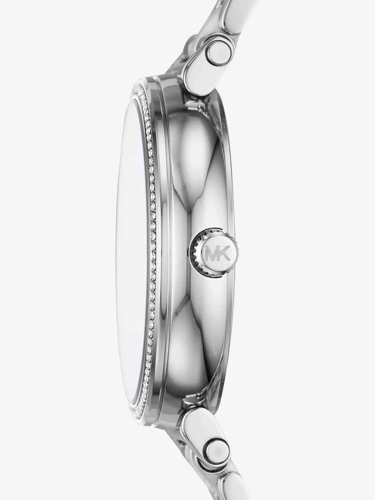 Side profile of Michael Kors Sofie MK4345 women's watch