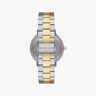 Back case of Michael Kors MK9134 two-tone bracelet wristwatch