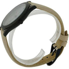 Back case of Michael Kors MK8510 quartz men's leather wristwatch