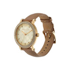 Michael Kors Corey MK2986 Women's Gold Dial Camel Leather Watch