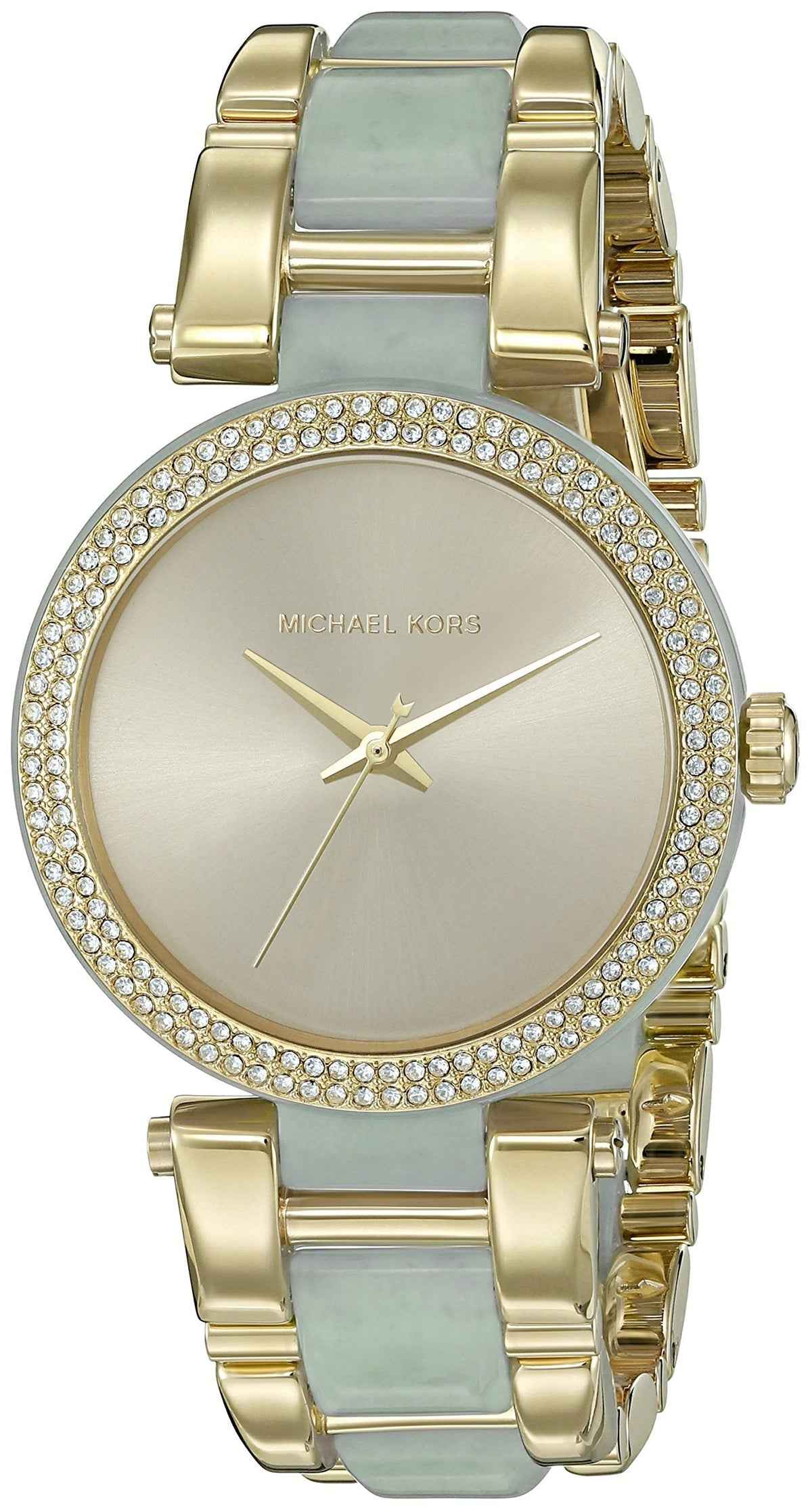 Michael Kors Delray MK4317 Women's Two-Tone Rose Gold Analog Watch