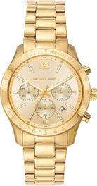 Michael Kors Berkley MK7411 Women's Gold Chronograph Stainless Steel Watch