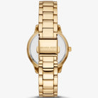 Back case of Michael Kors MK1057 women's stainless steel wristwatch