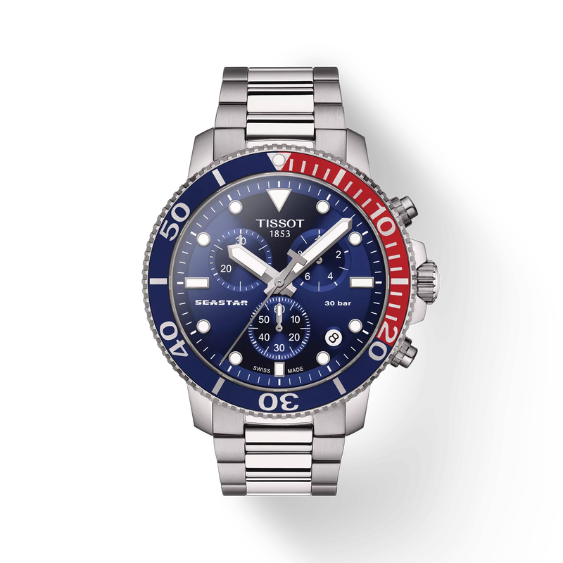 Tissot Seastar 1000 T120.417.11.041.03 Quartz Chronograph Men’s Watch - Luxverse
