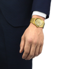 Tissot PRX T1374103302100 Yellow Gold PVD Quartz Men’s Watch - Luxverse