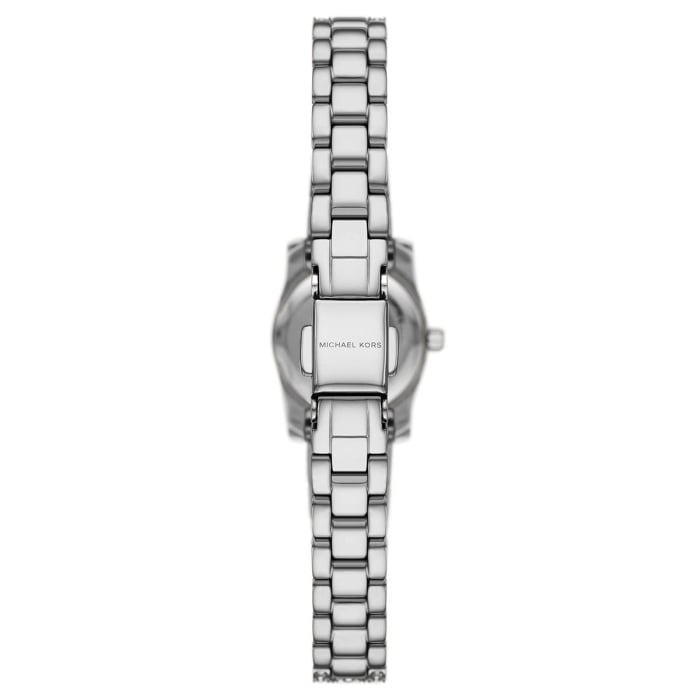 Michael Kors MK4864 silver pavé dial analog watch