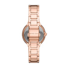 Back case of Michael Kors Taryn MK4460 quartz watch