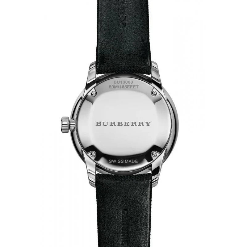 Burberry Check Stamped Quartz BU10008 – Men’s Watch - Luxverse
