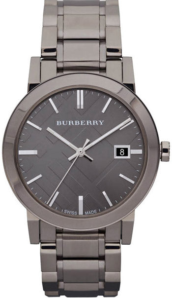 Burberry The City Gunmetal Quartz BU9007 – Men’s Watch - Luxverse