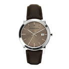 Burberry The City Check Silver Brown Quartz BU9011 – Men’s Watch - Luxverse