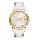 Burberry The City Check Stamped Yellow Gold BU9015 – Women’s Watch - Luxverse