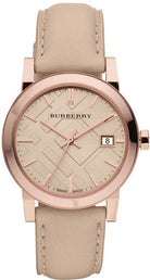 Burberry Beige Dial Leather Strap BU9109 – Women’s Watch - Luxverse