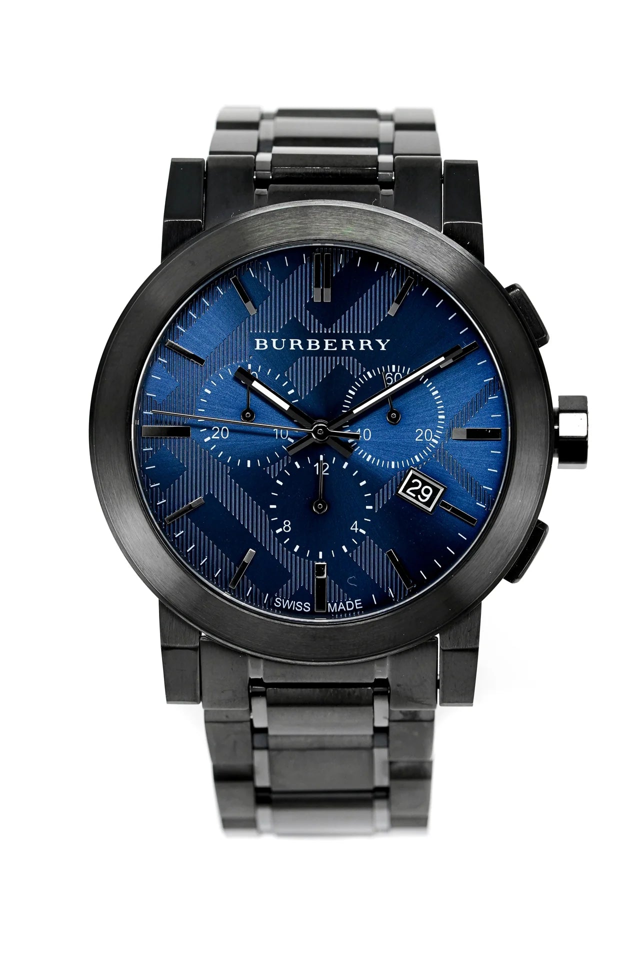 Burberry Chronograph Gun Metal BU9365 – Men’s Watch - Luxverse