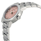 Burberry The City Check Diamonds Pink BU9223 – Women’s Watch - Luxverse
