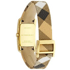 Burberry The Pioneer Check Gold Dial BU9509 – Women’s Watch - Luxverse