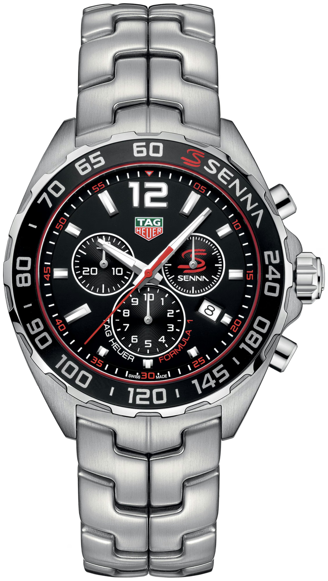 TAG Heuer CAZ1015.BA0883 Black Dial Silver Steel Strap Men's Watch Special Edition - Luxverse