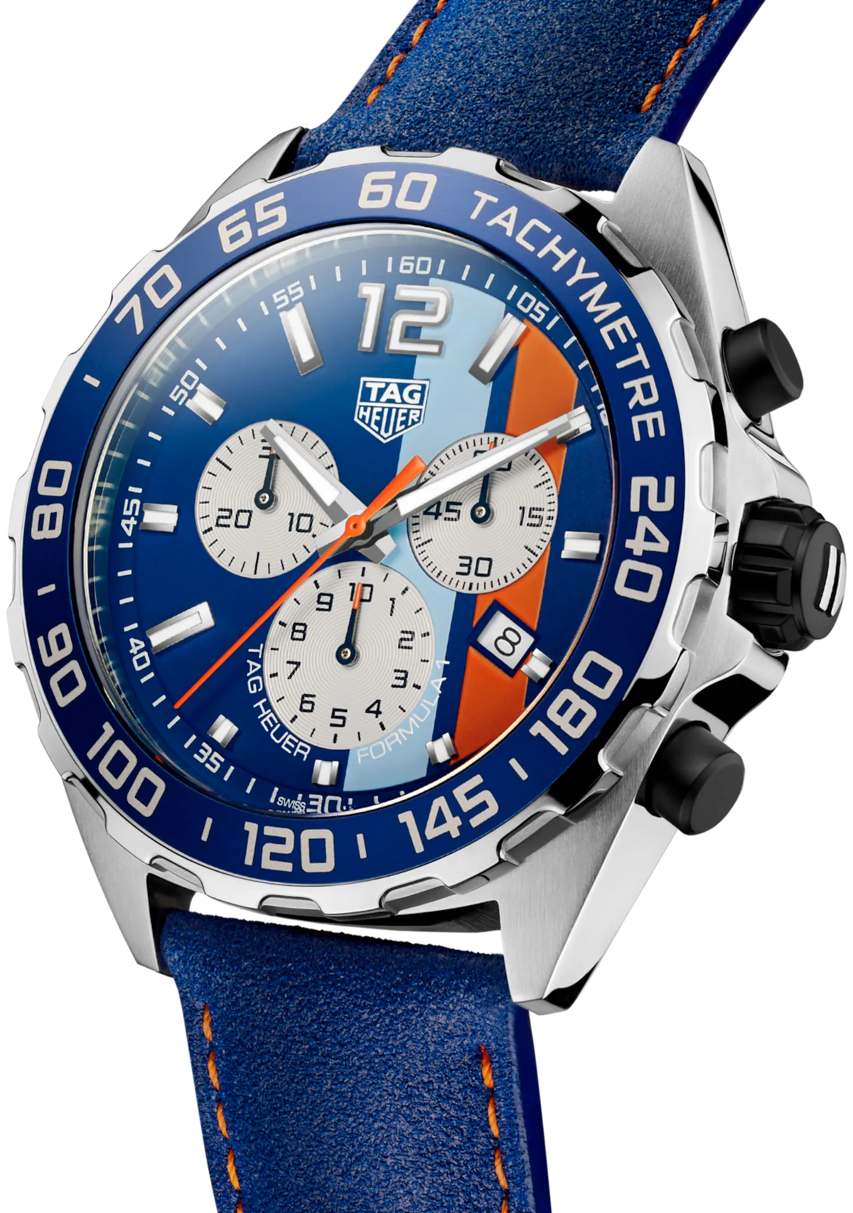 TAG Heuer CAZ101N.FC8243 Formula 1 Gulf Racing Special Edition Watch - Luxverse
